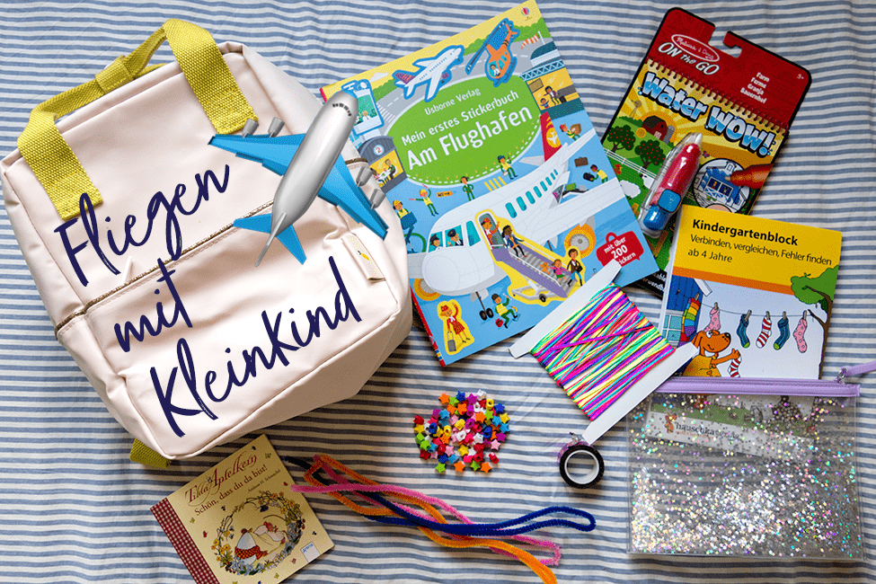 Beschäftigungsideen für den Flug mit Kleinkind