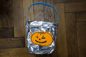 Halloween Süßigkeiten Eimer Gefäß