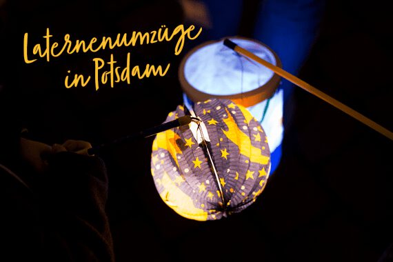 Laternenumzug in Potsdam Sankt Martin Kind