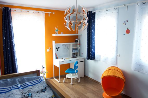 Tolle Ideen für ein cooles Weltraum-Kinderzimmer: 3... 2... 1... Start!