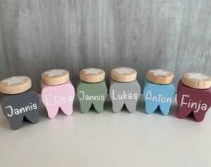 zahnfee geschenk milchzahndose zahndose zahnkissen wackelzahn