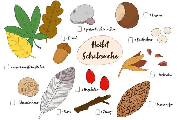 Komm Wir Machen Eine Herbst Schatzsuche