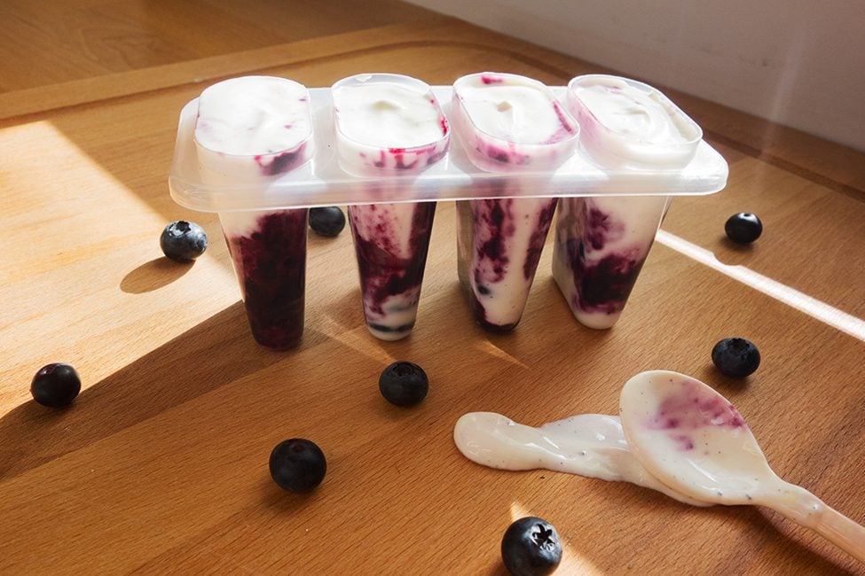 Heidelbeer-Joghurt-Eis, Eis selber machen