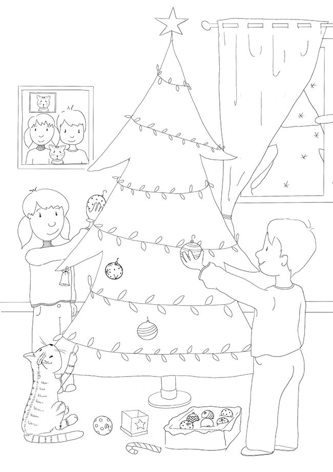 freebie geschenkanhänger ausmalbild weihnachten weihnachtsbaumanhänger download kostenlos