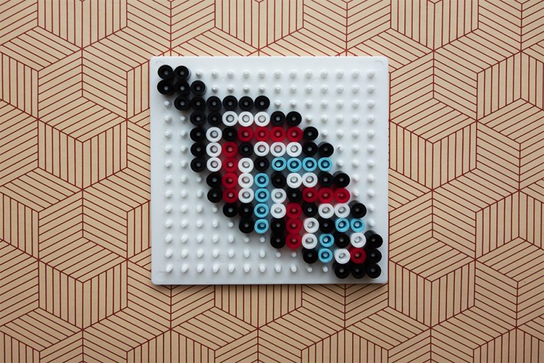 Ein Traumfänger aus Bügelperlen: Vorlage & Anleitung