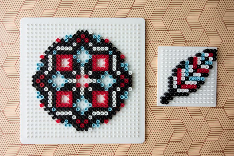 Ein Traumfänger aus Bügelperlen: Vorlage & Anleitung