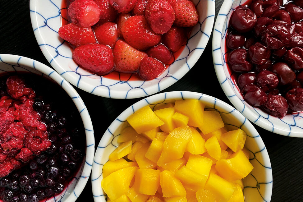 gesunde Snacks Fruchtleder Kinder zwischendurch