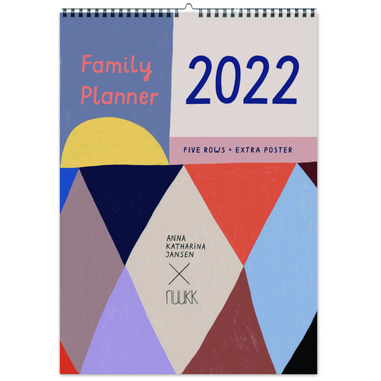 Familienkalender für 2022 Kalender