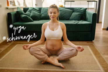 yoga schwangerschaft übung sport