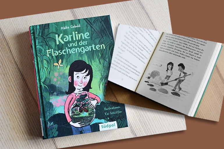 Kinderbuch Karline und der Flaschengarten Tipp Lesen