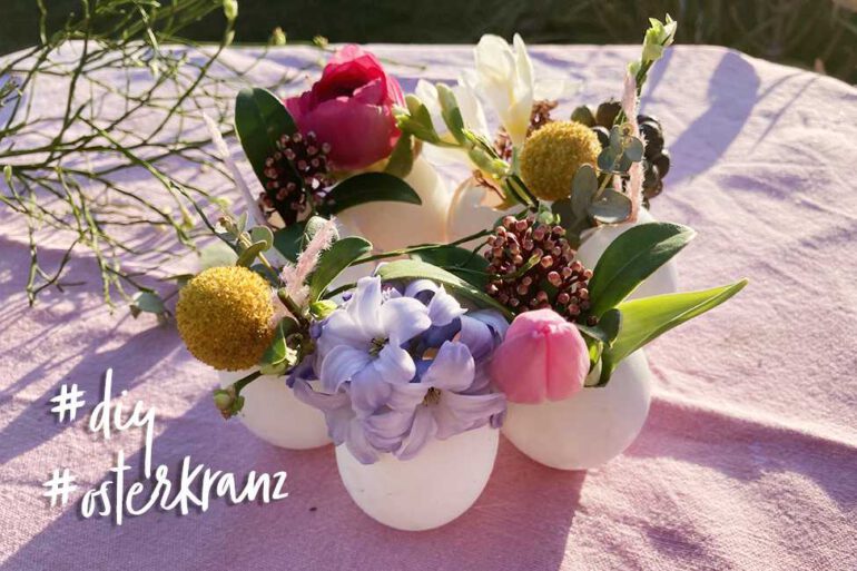 osterkranz diy ostern