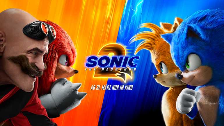 sonic the hedgehog 2 kino film trailer fakten