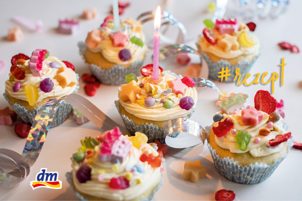 cupcakes muffins Kindergeburtstag dm rezept