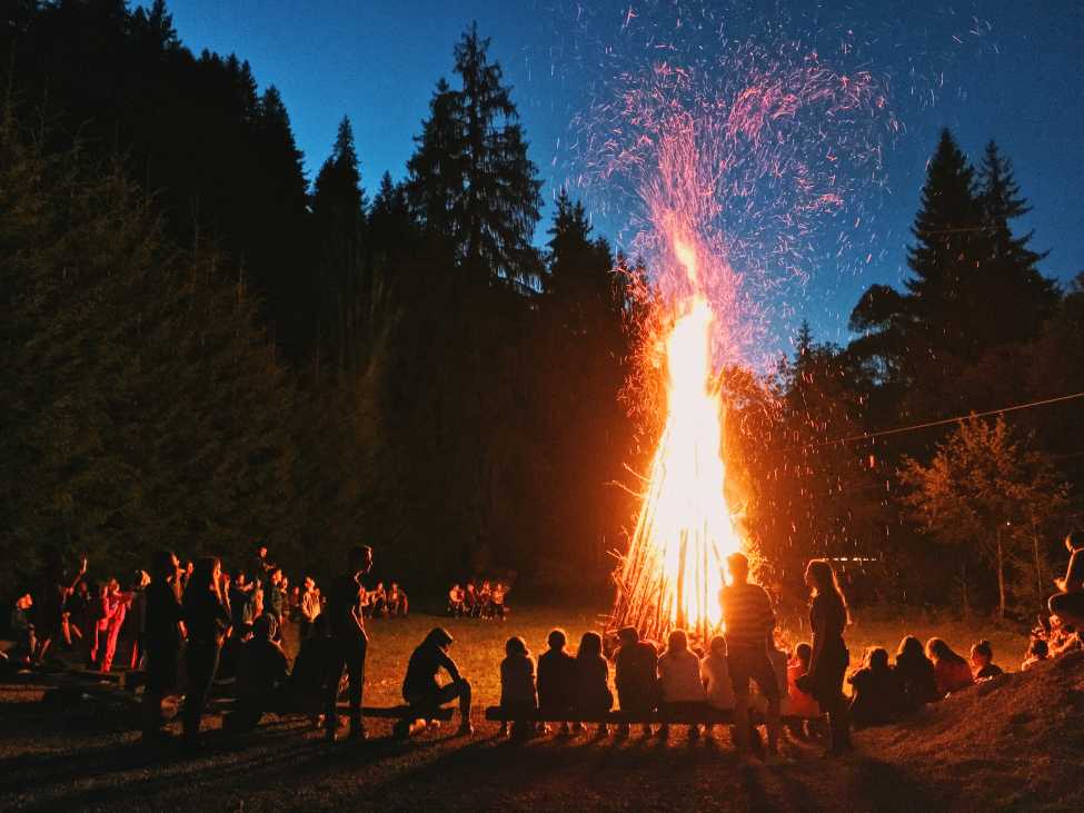 Osterfeuer in Potsdam und Umland
