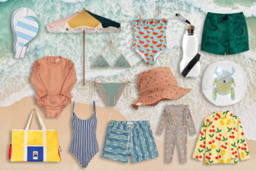 Teile für den Strand Stranklamotten Kinder Erwachsene Badekleidung Bademode UV-Kleidung Familie