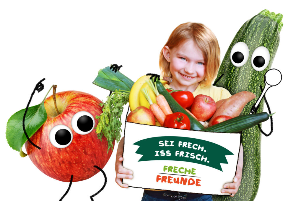 Obst und Gemüsekiste Ernährung Kinder Gewinnspiel Rezepte