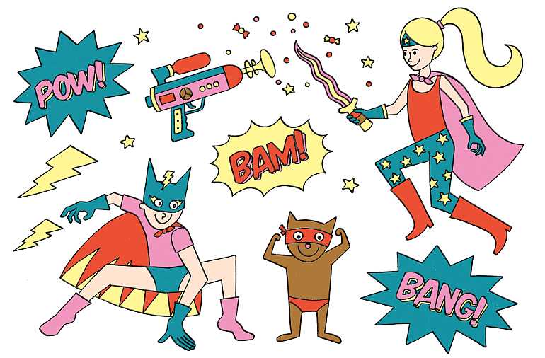 superhelden geburtstag kindergeburtstag einladung kostenfrei ausdrucken download freebie clipart