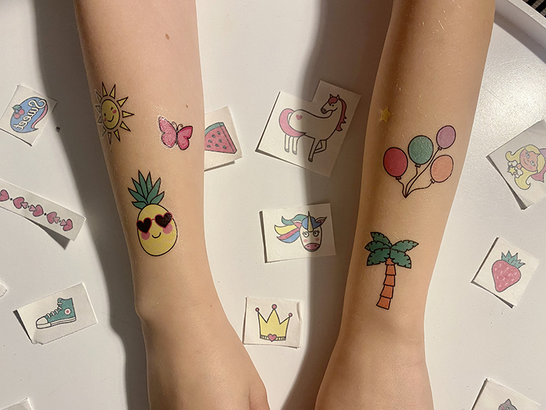 MINICO Tattoos Kinder Styling
