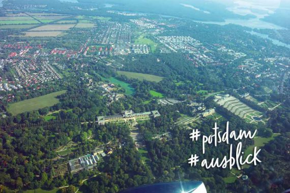 potsdam von oben ausblick aussichtspunkt flugzeug