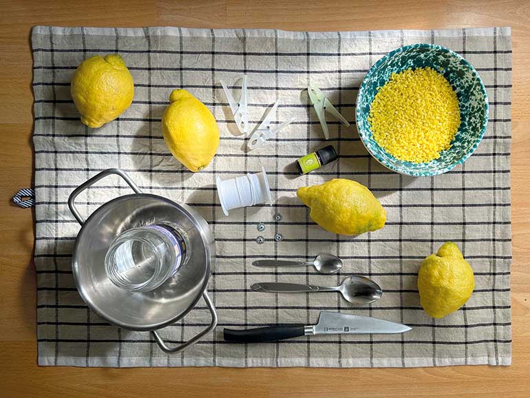 diy citronella kerzen selber machen