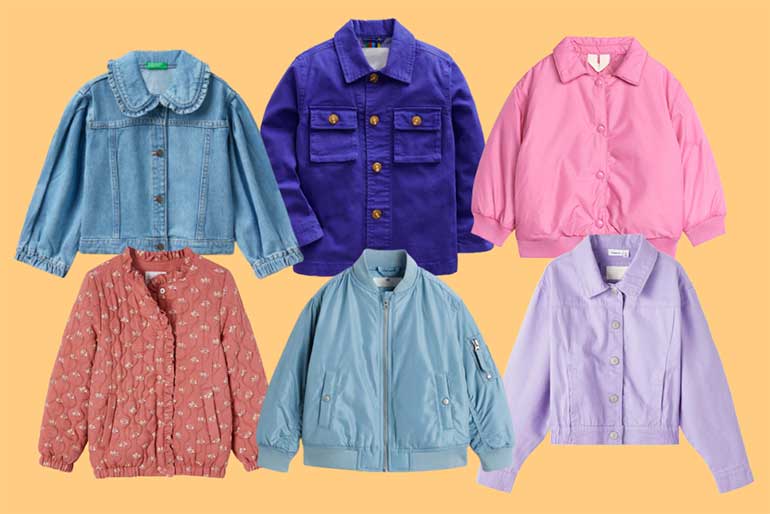 Jacken für Kinder Frühling Klamotten bunt Kids outfit