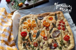 focaccia rezept selber machen blumenwiese