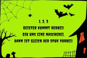 gedicht spruch halloween