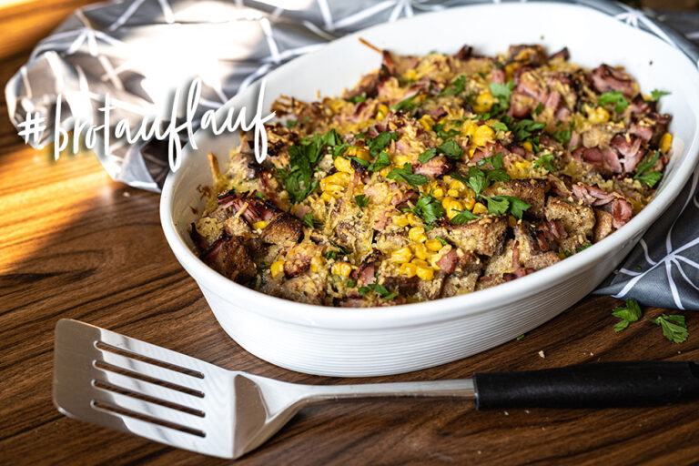Herzhafter Brotauflauf: Schnell und lecker mit diesem Rezept!