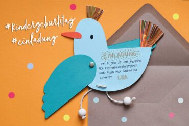 DIY: Süße Vogel-Einladungen für den Kindergeburtstag