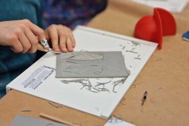workshop linolschnitt potsdam museum