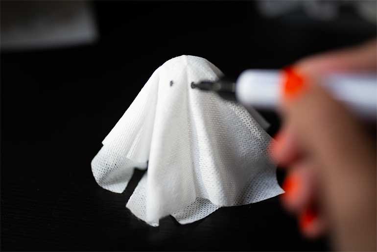 Halloween Diy Gespenster Geisterdeko