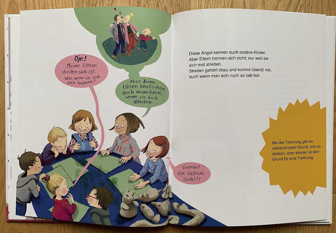 Trennung oder Scheidung der Eltern? Diese Bücher für Kinder und Jugendliche können wir empfehlen