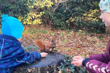 eichhörnchen schloss charlottenburg berlin mit kindern kind