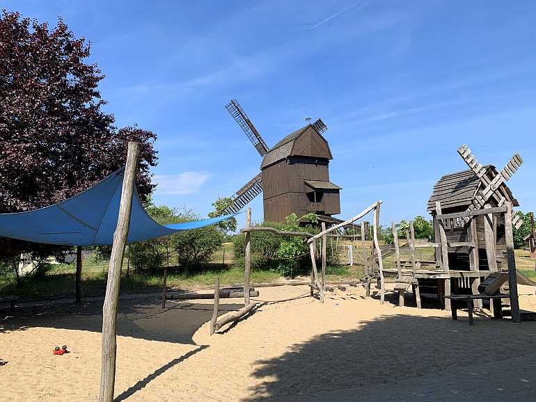 insel werder spielplatz mühle