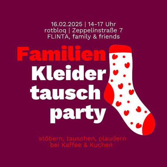 flohmarkt familienkleidertauschparty linke