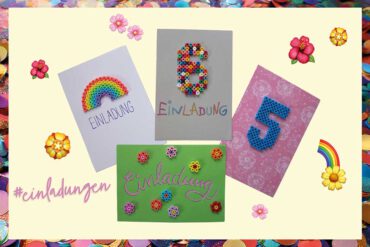 Du bist eingeladen! – Einladungskarten mit Bügelperlen gestalten