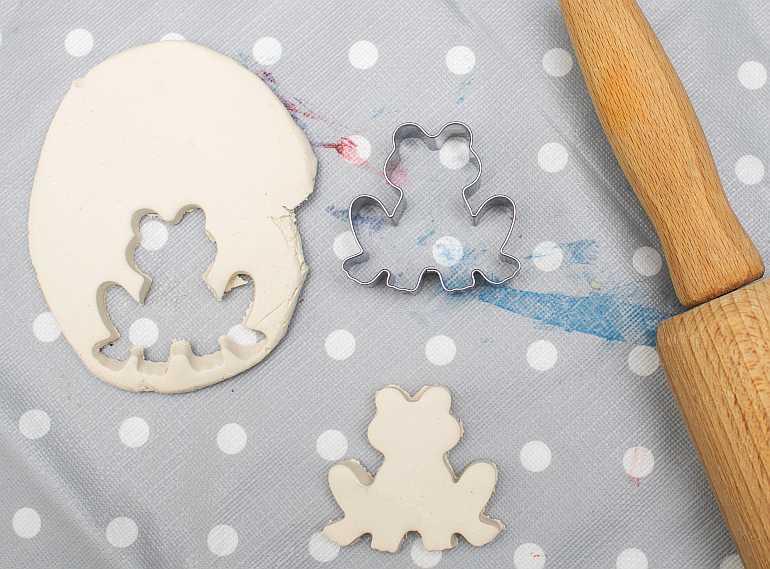 pflanzstecker beetstecker basteln mit modelliermasse