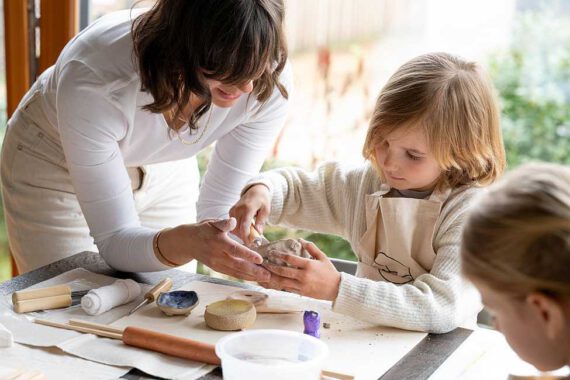 kindergeburtstag potsdam töpfern keramik
