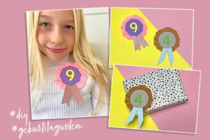 geburtstagsorden basteln diy anleitung orden geburtstag kindergeburtstag