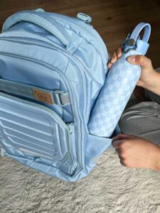 gmt schulranzen set test teenager blau schwarz