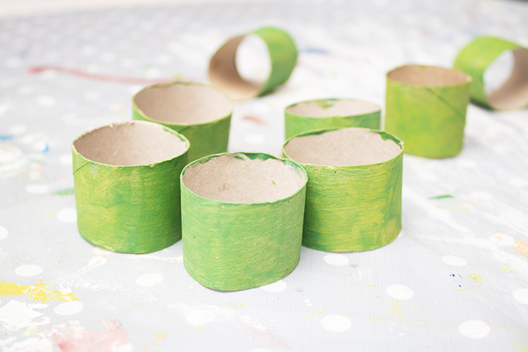 DIY Raupen-Laterne basteln