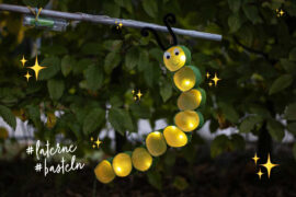 Raupen-Laterne Basteln