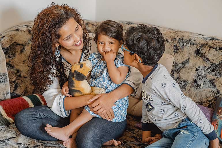 interview indien potsdam familie