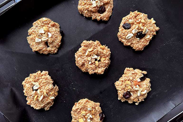 Dinkel-Müsli-Kekse Rezept zuckerfrei