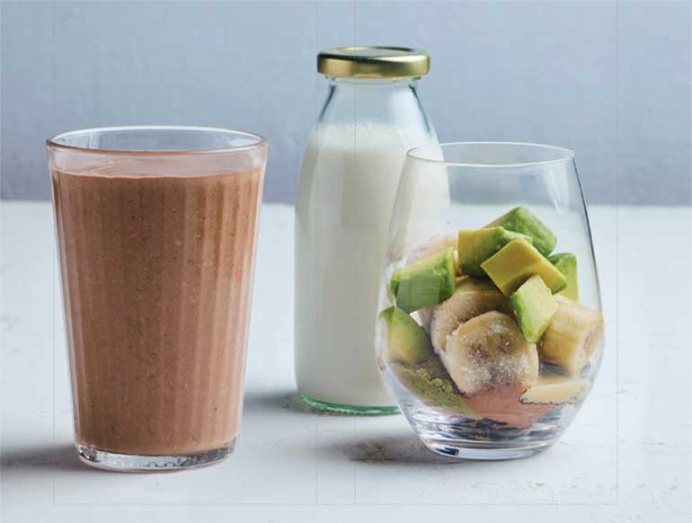 smoothie kinder rezept mandel shake gesund