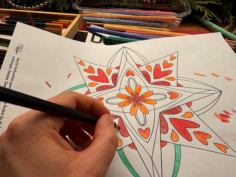 malvorlage ausmalbild weihnachten weihnachtsstern fensterbild kostenlos mandala