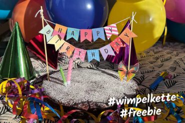 Freebie: Mini-Wimpelkette für euren Geburtstagskuchen