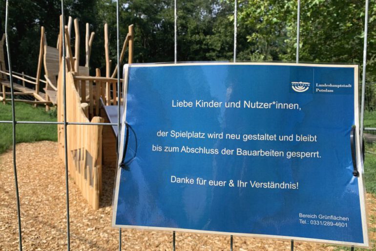 spielplätze potsdam interview grünflächenamt spielplatzplanung