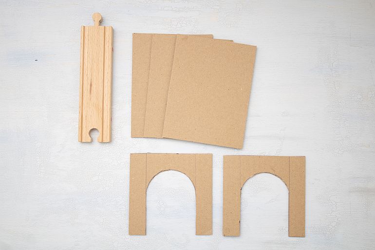 brio eisenbahn tunnel basteln