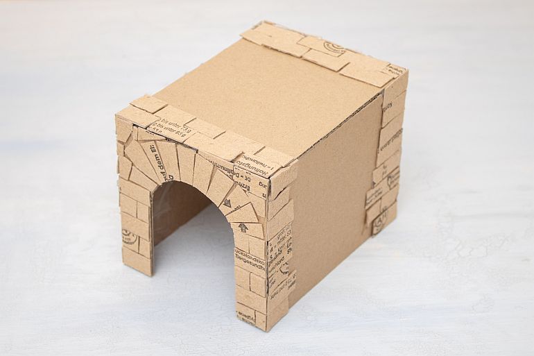 brio eisenbahn tunnel basteln